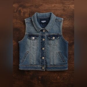 Cat & Jack Blue Denim Vest for Kids